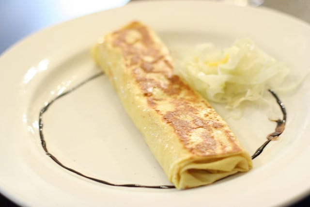 Crêpe au lait