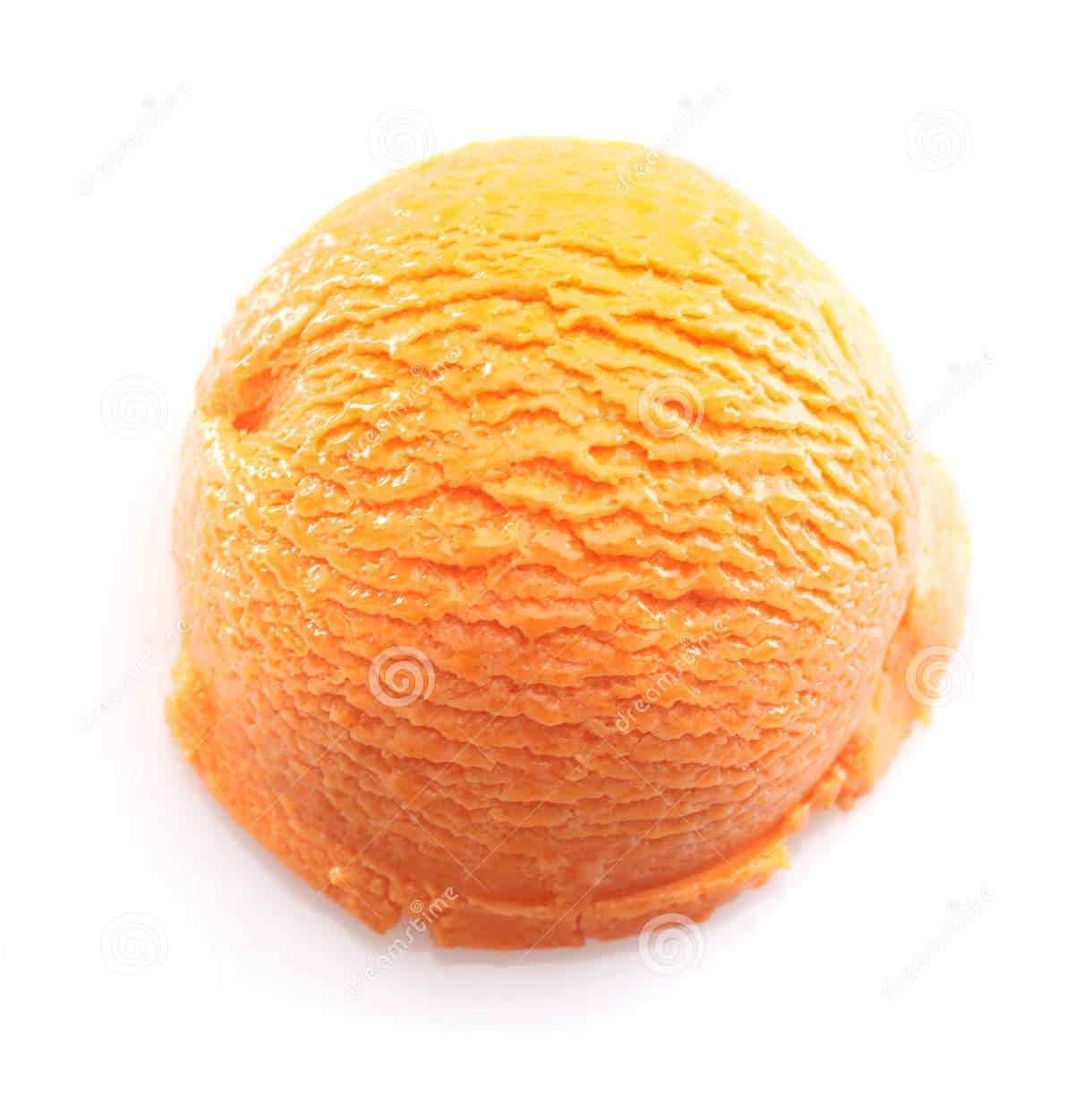 Délice glacé à l’orange